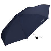 折りたたみ傘 晴雨兼用 IZA Type:LARGE&COMPACT 58cm 手開き式 UVカット対応 ネイビー ZA010-910-102