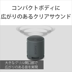 ヨドバシ.com - ソニー SONY SRS-XB100 B [ワイヤレスポータブル
