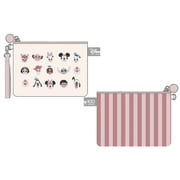 MGDDN-003 ディズニー 100周年 Cute celebration シリーズ フラットポーチ ピンク [キャラクターグッズ]