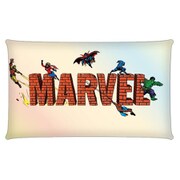 MGDC-057 ディズニー 100周年 クリアマルチケース L MARVEL ロゴ コミック [キャラクターグッズ]
