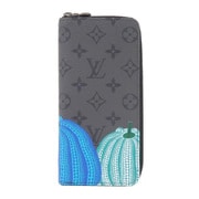 M81971 LV×YK ジッピーウォレット・ヴェルティカル パンプキン/エクリプスリバース