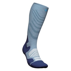 アウトドアメリノコンプレッションソックス WOMEN S/BL Mサイズ(靴のサイズ：21.5-24cm ふくらはぎ周径：34-40cm) [コンプレッションソックス レディース]