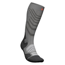 アウトドアメリノコンプレッションソックス WOMEN S/GR Sサイズ(靴のサイズ：24.5-26.5cm ふくらはぎ周径：27-33cm) [コンプレッションソックス レディース]