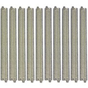 20-005-L Nゲージ PC直線線路248mm（10本入） [鉄道模型用パーツ]