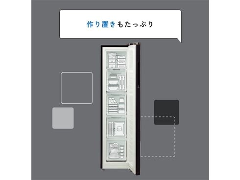 ヨドバシ.com - AQUA アクア 冷凍庫 前開き（105L・右開き