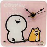 キャラクターグッズ お文具といっしょ アクリル時計 お文具さんと子猫さん