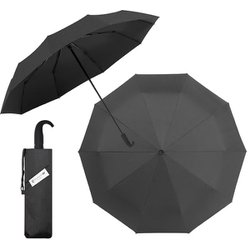 日傘 折りたたみ傘 晴雨兼用 solshade（ソルシェード） 021 53cm 手開き式 遮光率100％ UPF50 紫外線遮蔽率99.9％ ブラック