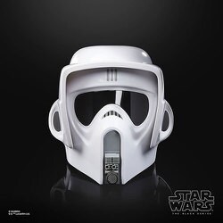 「ハズブロ・ＢＬＡＣＫシリーズ」１／１スケール　スカウト・トルーパー　ヘルメット ヨドバシ.com - Hasbro ハズブロージャパン スター・ウォーズ