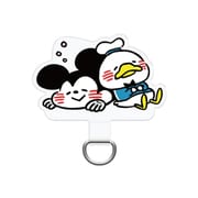 PG-DKSTHLD01MKY [カナヘイ画 ダイカット ストラップホルダー ミッキー＆フレンズ]