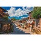 1000-030 日本風景 夏空と二寧坂 （京都） [ジグソーパズル 1000ピース]