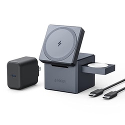 ヨドバシ.com - アンカー Anker Y1811JA1 [ワイヤレス充電ステーション Anker 3-in-1 Cube with  MagSafe マグネット式ワイヤレス充電器：15W/ワイヤレス充電器：5W グレー] 通販【全品無料配達】