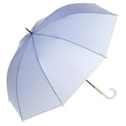 長傘 ビニール傘 コスメティックアンブレラ 61cm ジャンプ式パープル PT-WN02-001