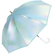 長傘 グロウパールアンブレラ 58cm 手開き式ミント UPEL-939-001