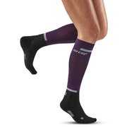 ランソックス tall WP20SR4 826 ヴァイオレット/ブラック サイズIV ふくらはぎ周囲(39-44cm) [ランニングウェア ソックス レディース]