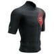 トレイル ポスチュラル SS トップ マン Trail Postural SS Top M AM00176B BLACK/RED Mサイズ(胸囲:96-101cm) [コンディショニングウェア シャツ メンズ]