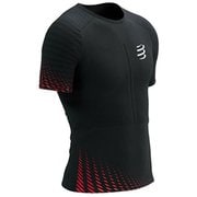 レーシングSS Tシャツ M Racing SS Tshirt M AM00128B BLACK/HIGH RISK RED Mサイズ(胸囲:96-101cm) [ランニングウェア シャツ メンズ]