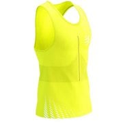 プロ レーシング シングレット Pro Racing Singlet M AM00129B EVENING PRIMROSE/WHITE Mサイズ(胸囲:96-101cm) [ランニングウェア シャツ メンズ]