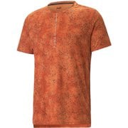 ヨギーニ ライト AOP 半袖 Tシャツ STUDIO YOGINI LITE SS T 523650 94 Chili Powder XLサイズ [フィットネス 半袖シャツ メンズ]