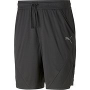 PUMA FIT ニット 9インチ ショーツ 523725 56 PUMA Black-All Black Mサイズ [ランニングウェア ショートパンツ メンズ]