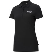 ESS ポロシャツ 588932 01 PUMA Black Lサイズ [ランニングウェア シャツ レディース]