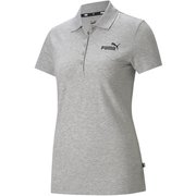 ESS ポロシャツ 588932 04 LIGHT GRY HE Lサイズ [ランニングウェア シャツ レディース]