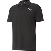 ESS ピケ ポロシャツ 589028 51 PUMA BLK-CA Sサイズ [ランニングウェア シャツ メンズ]