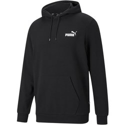 ESS スモールロゴ フーディースウェット 589038 01 PUMA Black XXLサイズ [トレーニングウェア スウェット メンズ]