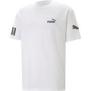 PUMA POWER サマー Tシャツ 675706 02 PUMA WHITE Mサイズ [ランニングウェア シャツ メンズ]