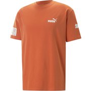 PUMA POWER サマー Tシャツ 675706 94 CHILI POWDER Mサイズ [ランニングウェア シャツ メンズ]