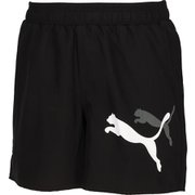 ESS+ LOGO POWER キャット ウーブン ショーツ 675740 01 PUMA Black XLサイズ [ランニングウェア ショートパンツ メンズ]