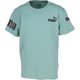 PUMA POWER サマー 半袖 Tシャツ 675796 84 ADRIATIC 140サイズ [アウトドア トップス キッズ]