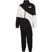 PUMA POWER キャット ポリ トリコット TR 675812 01 PUMA Black 120サイズ [ジャージ 上下セット キッズ]