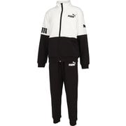 PUMA POWER スウェット トレーニングスーツ 675825 01 PUMA Black 140サイズ [ジャージ 上下セット キッズ]