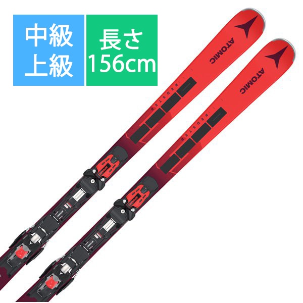 アトミック ATOMICスキー板「アトミック REDSTER S8 REVOSHOCK C AASS03260156 156cm」+ビンディング「アトミック X 12 GW」セット [23-24 Newモデル 中級・上級]Ω