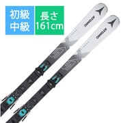 スキー板「REDSTER X5 GREY AASS03272161 161cm」+ビンディング「M 10 GW」セット [24-25 Newモデル 初級・中級]