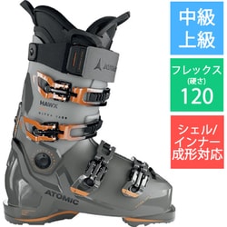 HAWX ULTRA 120 S GW AE502886029X Dark Grey/Light Grey/Orange 29-29.5cm [23-24 モデル スキーブーツ 中級・上級]