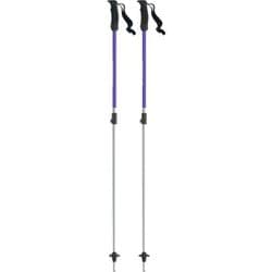 AMT JR TELESCOPIC AJ5005824001 Purple/Silver 75-105cm 2本セット [スキー ストック ジュニア]