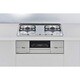 ビルトインガスコンロ Udea ef（ユーディアエフ） 幅60cm 都市ガス12・13A パールクリスタル（ライトグレー） 前面パネル（シルバー） ココットプレート付属 左強火 RS21W26K12RAVL/13A