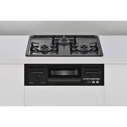 ビルトインガスコンロ メタルトップシリーズ 幅60cm プロパンガスLPG ホーロー 水無し片面焼グリルタイプ RS31M5H2RABW/LP