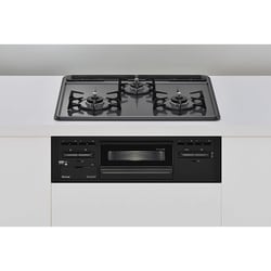 ビルトインガスコンロ メタルトップシリーズ 幅60cm プロパンガスLPG ホーロー 水無し片面焼グリルタイプ RS31M5H2SABW/LP