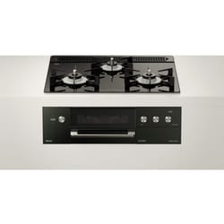 ビルトインガスコンロ DELICIA（デリシア） 幅60cm 都市ガス12・13A ガラストップ ココットプレート付属 RHS31W30E11RABW/13A