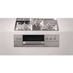 ビルトインガスコンロ DELICIA（デリシア） 幅60cm 都市ガス12・13A ガラストップ ココットプレート付属 RHS31W30E13RASTW/13A