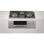 ビルトインガスコンロ DELICIA(デリシア) 幅60cm プロパンガスLPG ガラストップ ココットプレート付属 RHS31W30E15RASTW/LP