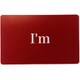 Im-card-RD [I’m プロフィールカード デジタル名刺 コミュニケーションツール ガジェット 仕事 スマホ関連 レッド]