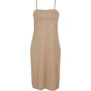 NATURAL BEAUTY BASIC コラボ 【シンクロブラワンピ】 カップ付きキャミソール ET6021 BR S