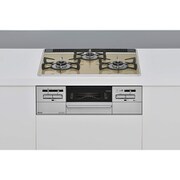 ビルトインガスコンロ Mytone(マイトーン) 幅60cm プロパンガスLPG パールクリスタル(ライトベージュ) 前面パネル(シルバー) ココットプレート付属 RS31W35P42DGAVW/LP