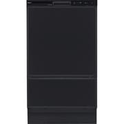 ビルトイン食器洗い乾燥機 フロントオープンタイプ 深型 約8人分 幅45/奥行60cm ブラック RSW-F402CA-B