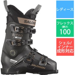SALOMON (サロモン) スキーブーツ レディース SIZE 24.5cm ブラック @ 284ｍｍ S/PRO ALPHA  120｜トレファクONLINE