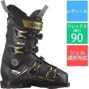 S/PRO MV 90 W L47351500 Black/Gold Met/Beluga 24-24.5cm [23-24 モデル スキーブーツ レディース]