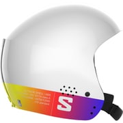 S/RACE FIS INJECTED L473458 White / Gradient XLサイズ(59-60cm) [スキー スノーボード ヘルメット レーシング]